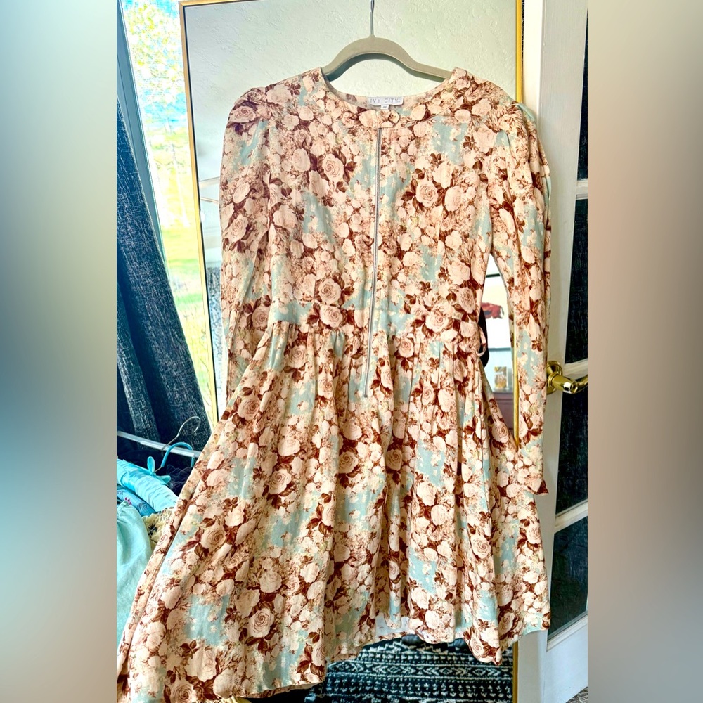 Ivy City Co…Floral Long Sleeve Dress